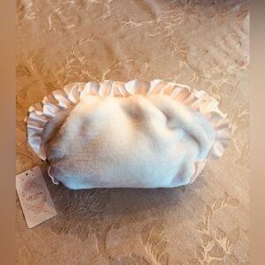 LIZ LISA velour zippered makeup/travel bag